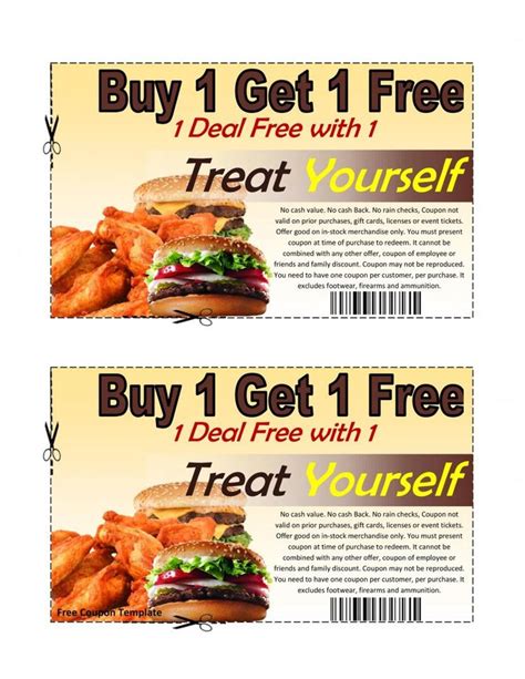 Printable Coupons for Dining