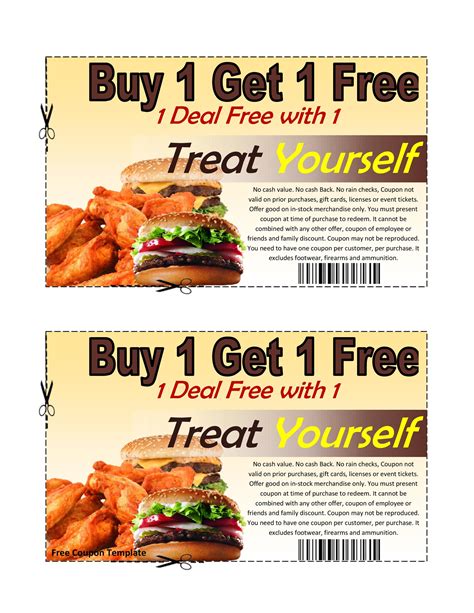 Description of Printable Coupons