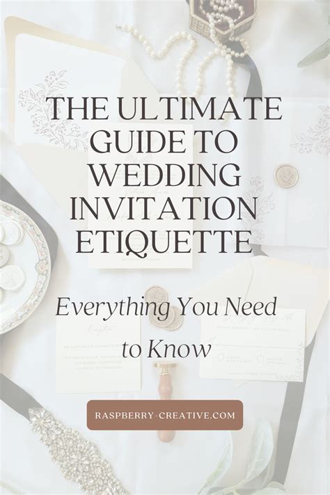 Printable Invite Etiquette