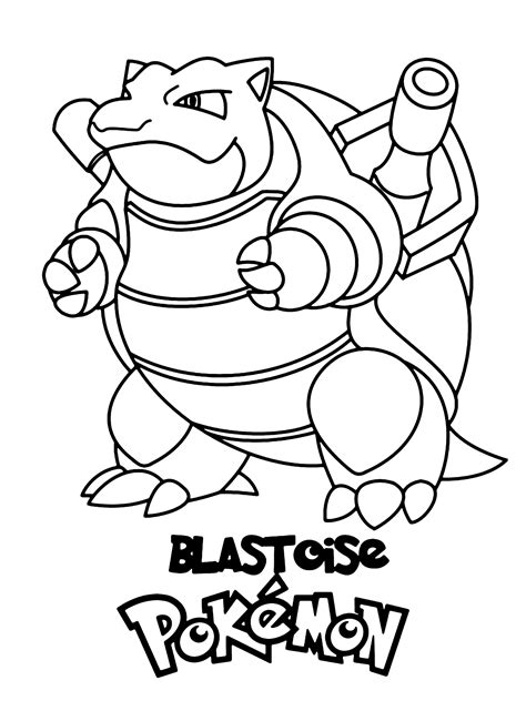 Printable Pokemon coloring pages