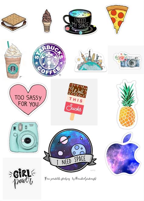 Printable stickers