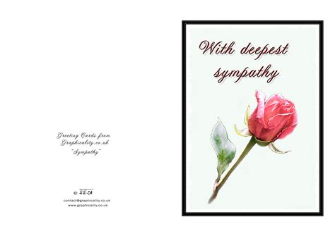 Printable Sympathy Cards