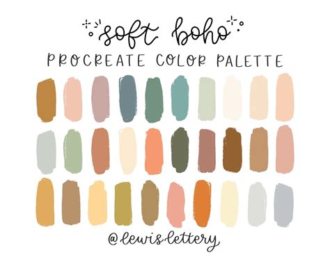 Procreate Color Palettes Gallery 2