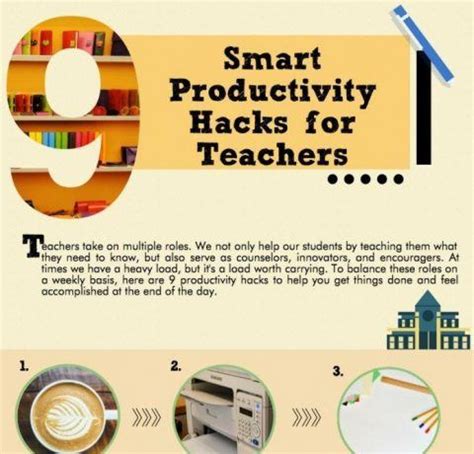 Productivity hacks for teachers