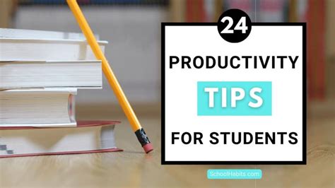 Productivity tips for students