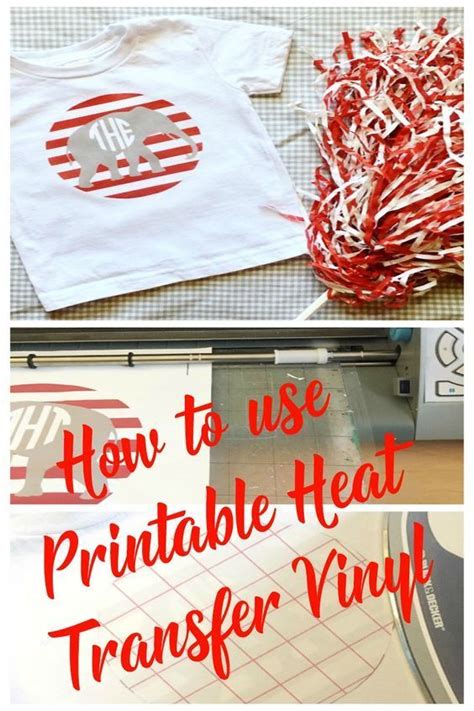 Projects Using Printable HTV