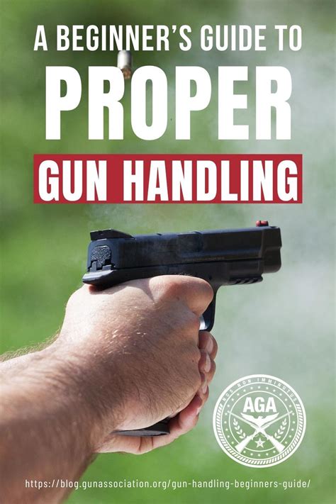 Proper Gun Handling Techniques