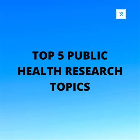 Public Health Research Importance