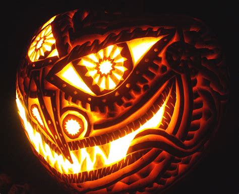 Pumpkin carving designs for Halloween