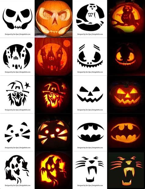 pumpkin carving patterns