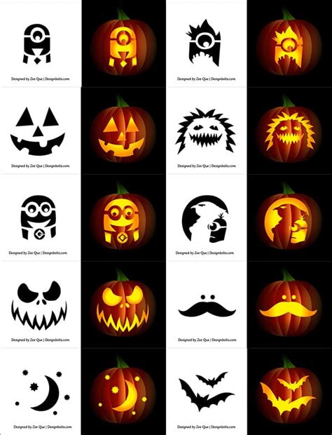 Pumpkin Carving Template Ideas