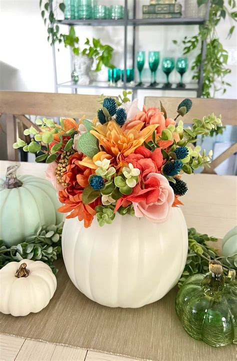 pumpkin centerpiece