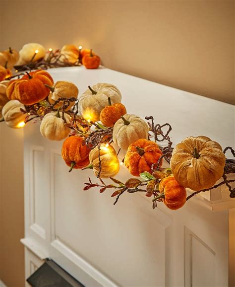 pumpkin garland