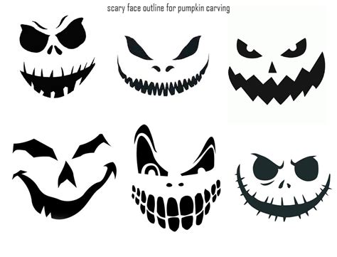 Pumpkin Stencils Printable Designs Gallery 1