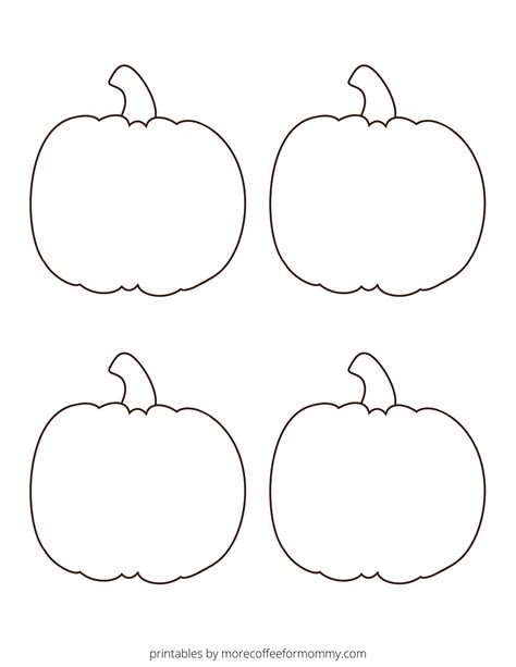 Pumpkin template 3