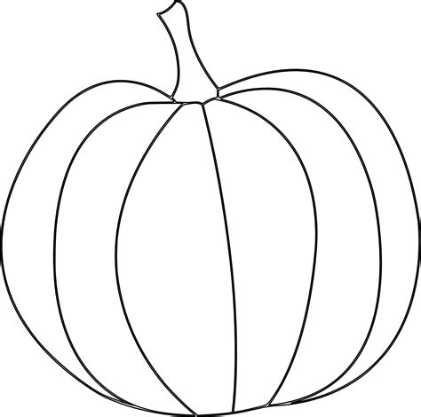 Pumpkin template 6