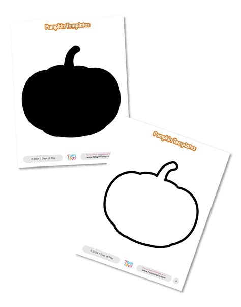 Pumpkin template 7