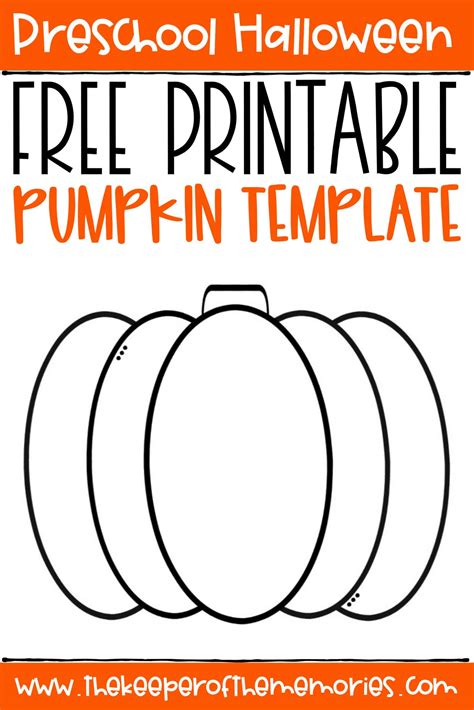 Pumpkin template printable inspiration