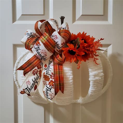 pumpkin wreath