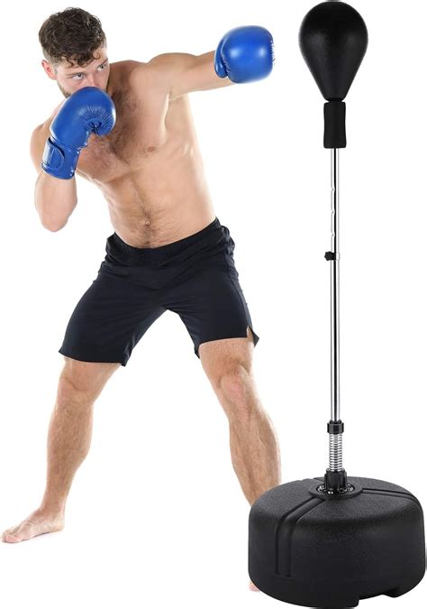 Punching Bag with Adjustable Height