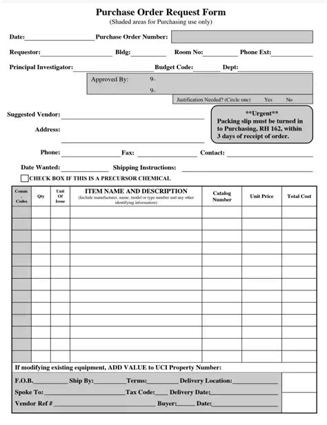 Purchasing Printed Forms