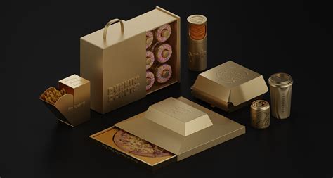 Purple and gold packaging design inspiration