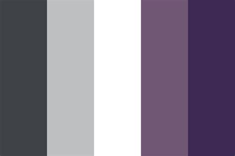 Purple and Gray Color Palette