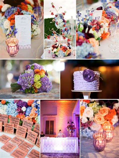 Purple and Orange Inspiration