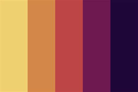 Purple and Yellow Color Palette Tips