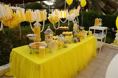 Purple and Yellow Event Decor Inspiration