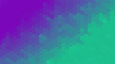 An abstract art piece featuring the purple blue green color palette