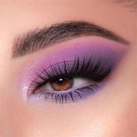 Purple Eyeshadow Dramatic Look