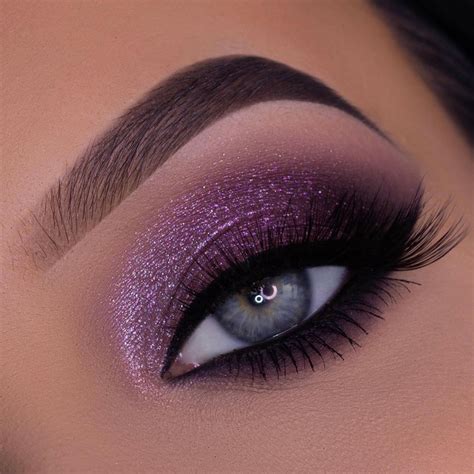 Purple Eyeshadow Metallic