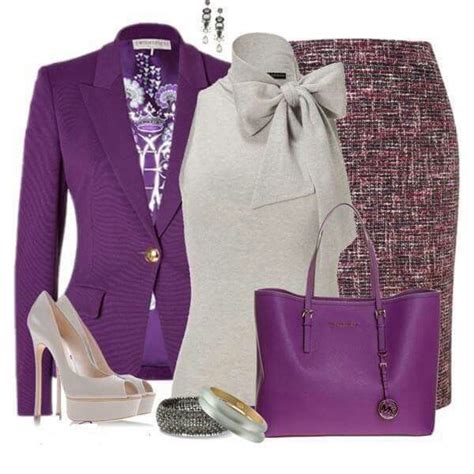 Purple Gray Fashion Design Inspiration