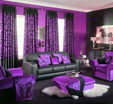 Purple Gray Home Decor Ideas