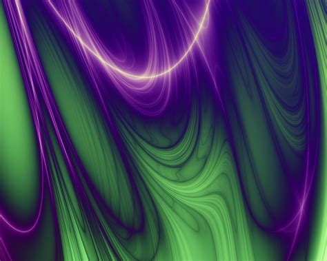 Purple and Green Design Example