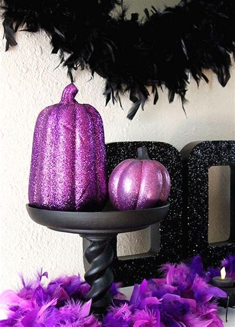 Purple Halloween Decor