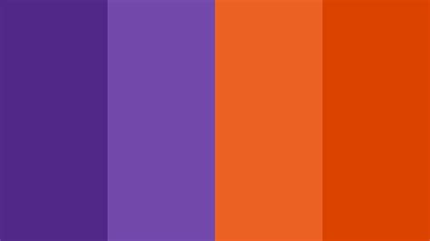 Purple Orange Color Schemes