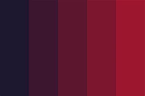 Purple red palette design ideas