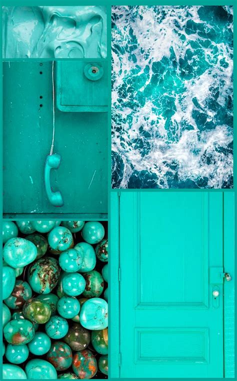 Purple Teal Moodboard Inspiration