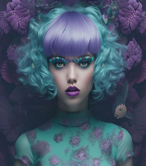 Purple Teal Style Inspiration