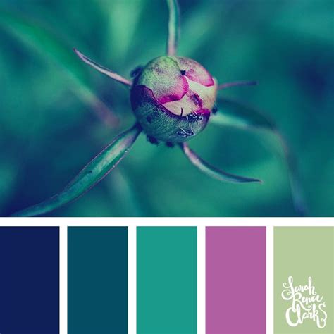 Purple Teal Trend Inspiration