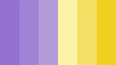 Purple Yellow Color Palette Inspiration