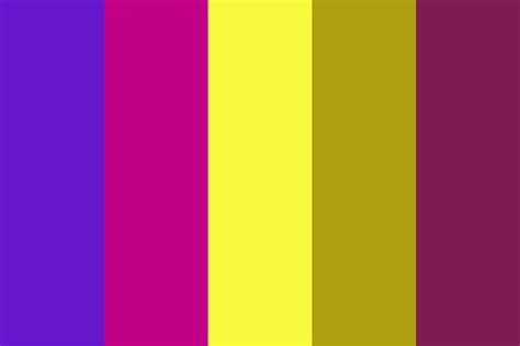 Purple Yellow Color Palette Ideas