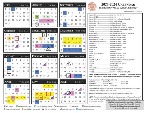 PVSD Calendar Image 1