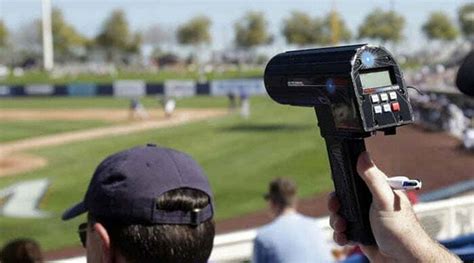 Radar Guns in Baseball