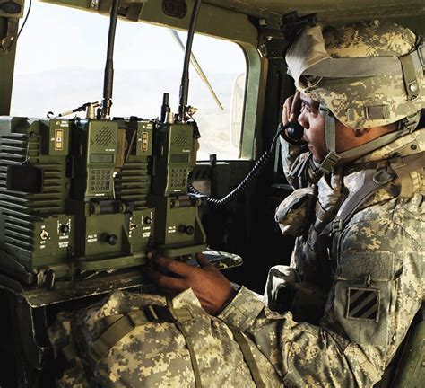 Airmen from the 6th Communications Squadron conduct a radio communications exercise