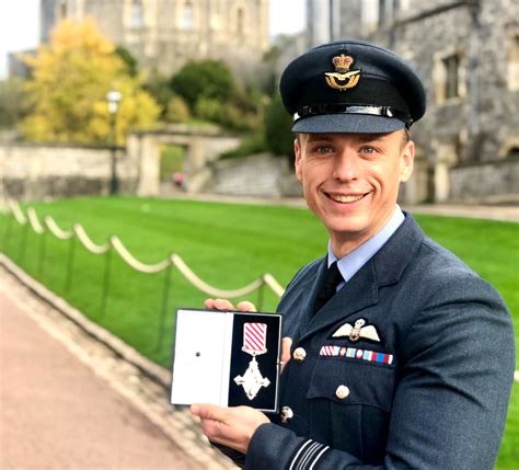 RAF Pilot with Awards