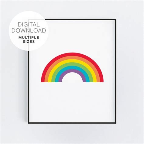 Rainbow Printable Art