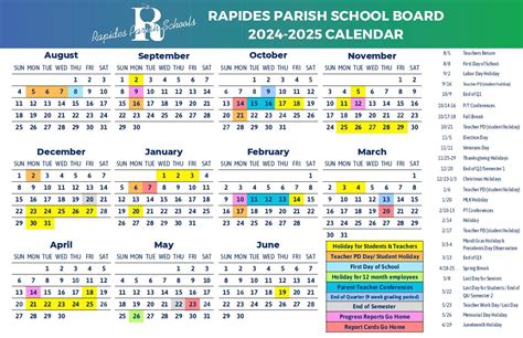 Rapides Parish School Holidays